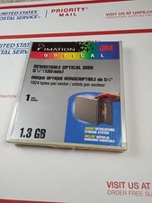 New IMATION 3M Optical Rewritable Optical Disk 5.25 130mm 1.3 GB Disc Storage  picture