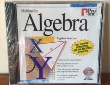 Multimedia Algebra I 1995. Brand New Sealed picture