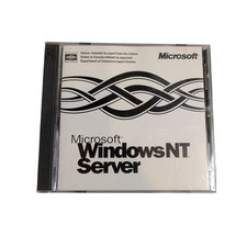 Vintage Microsoft Windows NT Server 4.0 2 CD Set OEM Key Included Retro PC Box picture