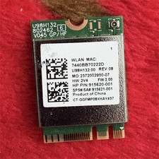 HP Realtek RTL8821CE Mini PCIe Wireless WLAN Card 802.11ac 433 Mbps 915620-001 picture