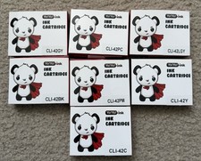 Complete Set of 8 YoYoink Compatible Ink Cartridges for Canon CLI-42 picture