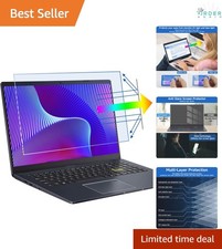 2 Pack 15.6 Inch Blue Light Screen Protectors Anti-Glare Anti-Fingerprint Eye... picture