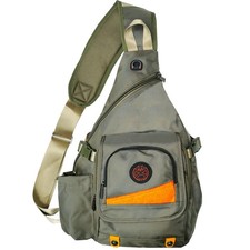 Large Sling Bag Backpack 13/14 Inch Laptop Satchel Festival Travel Green picture