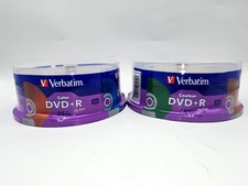 Verbatim DVD+R Life Series Vibrant Color Discs 4.7GB 16X 120 Min #98431 (2x) picture