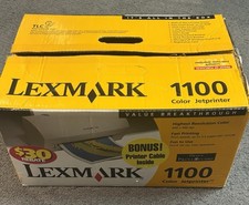 Lexmark 1100 Color Jetprinter Box Only picture