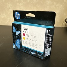 Original HP 771 CE018A Printhead Magenta/Yellow New Dated 2027 picture