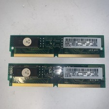 2x  IBM 92G7540 4MB 70NS 72 PIN SIMM 05H0905 92G7539 picture