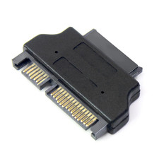 SATA 22Pin Male to Slimline SATA 13 Female Laptop CD-ROM Convertor Adapter picture