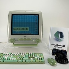 Apple iMac G3 Custom Sage - 500Mhz 1GB RAM 128GB SSD | Refurbed & Maxed Out picture