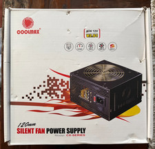 NIB COOLMAX 120mm Silent Fan Power Supply CX-450B picture