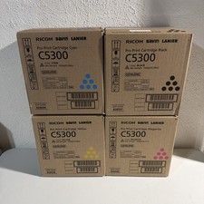 Ricoh Savin Lanier C5300 Toner Set 828597 828598 828599 828600 picture