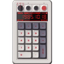 Retro 18 Mechanical Numpad - Stylish Bluetooth & USB for Android/Windows picture