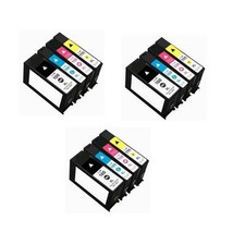 12 Pk Compatible Lexmark 100XL Ink Cartridges Impact S301 S305 S405 S505 S605 picture