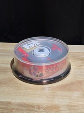 Matrix Double Layer DVD+R – 8.5GB / 240min / 2.4X – Brand New Sealed 25‑Pack picture