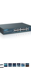YuanLey 18-Port PoE Switch 16 PoE+ 2 Gigabit Uplink 250W 802.3af/at Unmanaged picture