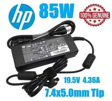 Genuine HP 19.5V 4.36A 85W AC Adapter 7.4mm Laptop Charger 708779-001 picture