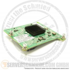 HP QLogic QMH2572 2x 8Gb FC FibreChannel Mezzanine Card Controller 651281-B21 picture