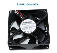 1pcs NMB 3110RL-04W-B79 8cm 8025 12V 0.44A 5.28W 3-pin double ball cooling fan picture
