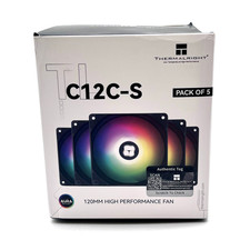 Pack Of 5 Thermalright 4-Pin High Performance CPU Fan w/ RGB Light: TL-C12C-S X5 picture