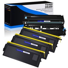 3 PK TN460 Toner + 1PK DR400 Drum Unit For Brother HL-1450/1470N/P2500 MFC-8300 picture