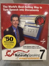 Dragon Naturally Speaking 7 Standard- By Scansoft picture