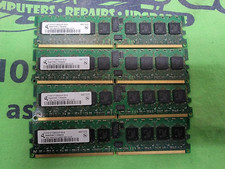 SERVER RAM LOT OF 4 - Qimonda Infineon/HP 1GB 1Rx4 PC2-5300P HYS72T128000HP-3S-B picture