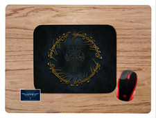 LORD OF THE RINGS SYMBOL CUSTOM MOUSE PAD MAT NON-SLIP HOME OFFICE GIFT DISNEY picture