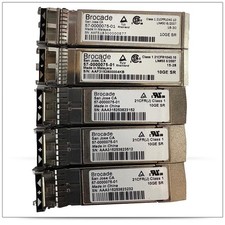 Brocade 57-0000075-01 10Gb SFP+ SR Optical Transceiver, Lot of 5 picture