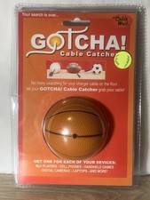 Vtg Basketball CableWait Cable Catcher Weighted Retro Y2K Desk Cord Holder NEW picture