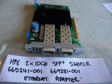 AU SELLER HPE 2x 10Gb Port SFP+ 560FLR 665241-001 669281-001 ADAPTER  - TESTED picture