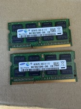 8GB Kit Samsung 4GB DDR3 2RX8 PC3-10600S  SODIMM Laptop Memory picture