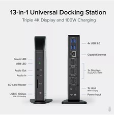 Plugable UDULTC4K USB-C 4K Triple Display Docking Station picture
