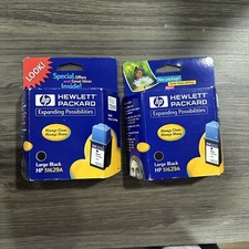 Lot  Of 2 HP 29 Hewlett Packard Large Black HP 51629A Ink Print Cartridge Exp 00 picture