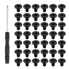 50 PCS M.2 SSD Mounting Screws Kit, PCIE Nvme M2 X 3 MM Replacement Phillips Fla picture