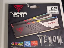 Patriot Viper Venom RGB 32GB 2x16GB DDR5 6000 CL30 XMP EXPO picture