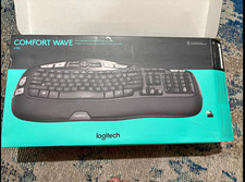 Logitech K350 Comfort Wave Wireless Keyboard Black  picture