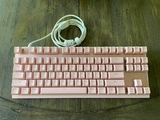 MOTOSPEED K82 Mechanical Gaming Keyboard Pink RGB LED Backlit Wired USB Clicky picture