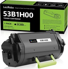 Lex Compatible MS817 MS818 MX717 MX718 High Yield 25K Toner Cartridge 53B1H00 picture