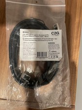 C2G #00813 6ft Cat6 UTP Snagless Shielded STP Ethernet Patch Cable  Black picture