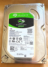 Seagate BarraCuda 1TB 3.5in SATA 7200RPM 64MB Internal HDD ST1000DM010 picture