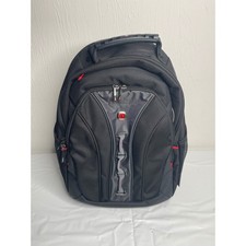 Wenger SwissGear Laptop Backpack Checkpoint Friendly Travel Bag Black Grey Red picture