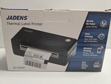 JADENS JD-668BT Bluetooth Thermal Shipping Label Printer New Open Box picture