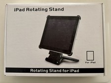 USED Merkury Innovations M-IP3RS10 black rotating stand for ORIGINAL iPad only picture