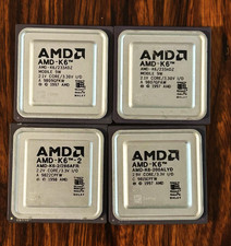 1PCS AMD K6 K6-2 Ceramic gold-plated CPU, shipped at random picture