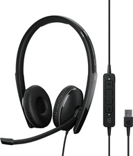 EPOS ADAPT 160T ANC USB-A Wired Headset with Microphone Noise Cancelling Black picture