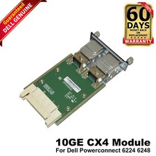 Genuine Dell PowerConnect 6224 6248 Switch 10Gb Stacking Module Dual Port GM765 picture