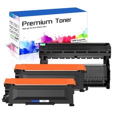 2PK TN450+1PK DR420 Black Toner Cartridge for Brother HL-2240 HL-2240D HL-2242D picture