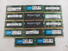 LOT OF 14 MIX BRANDS 16GB (14X16GB) PC4 MIX SPEEDS LAPTOP RAM (MM747) picture