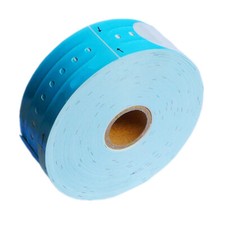 100PCS Blue wristband Thermal printing paper fit for Brother 35mmx254mm TD-2130N picture