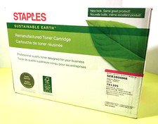 STAPLES Remanufactured Toner Cartridge MODEL SEB3800MR COMPATIBLE HP7583A picture